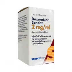 Доксорубицин Sandoz Словения/Австрия 2мг/мл фл. 5мл (10мг) фото