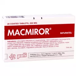 Нифурател таб. Италия! 200мг №20 фото